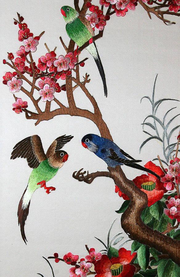 中國手工刺繡，永不過時(shí)的美